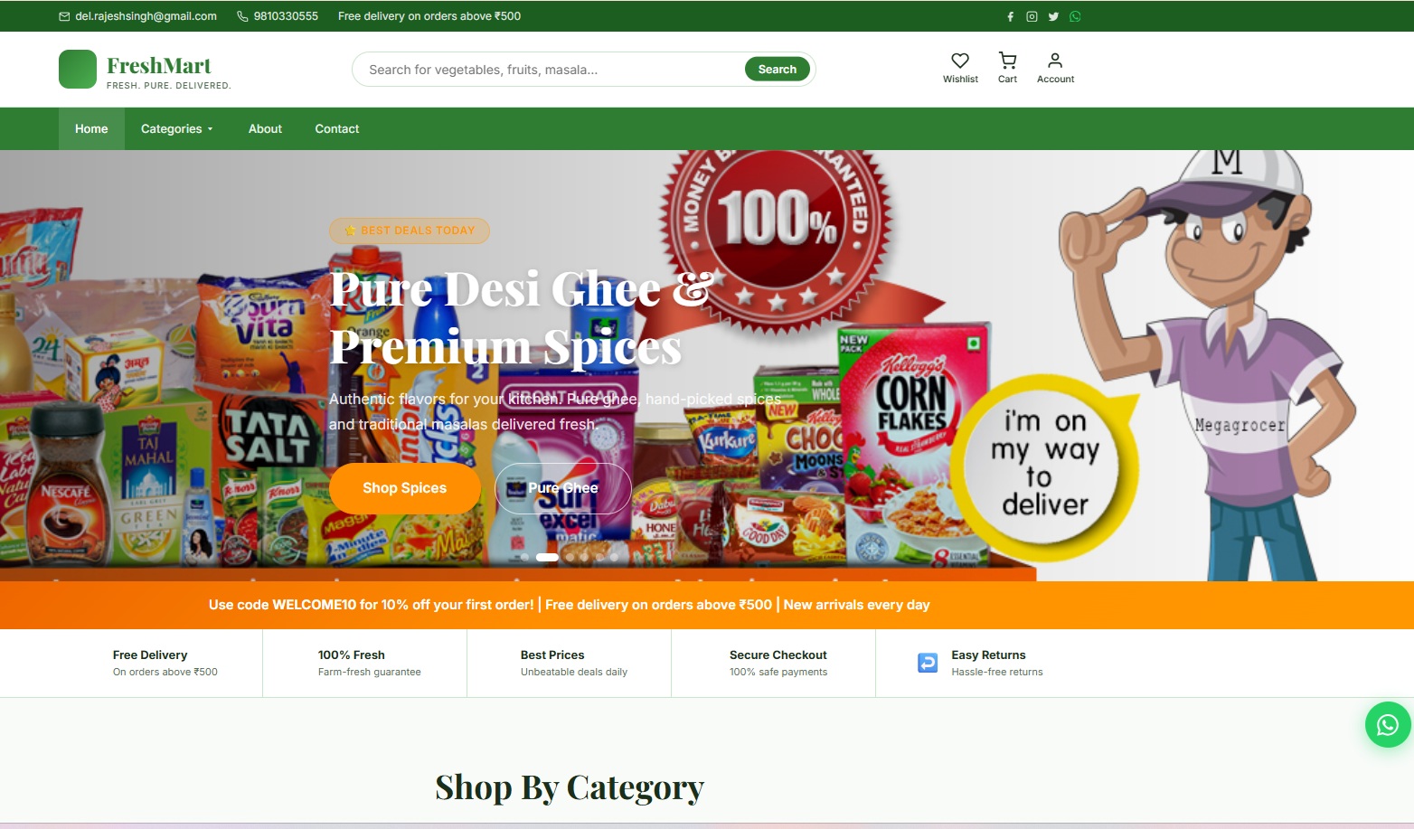 Online Grocery Shopping